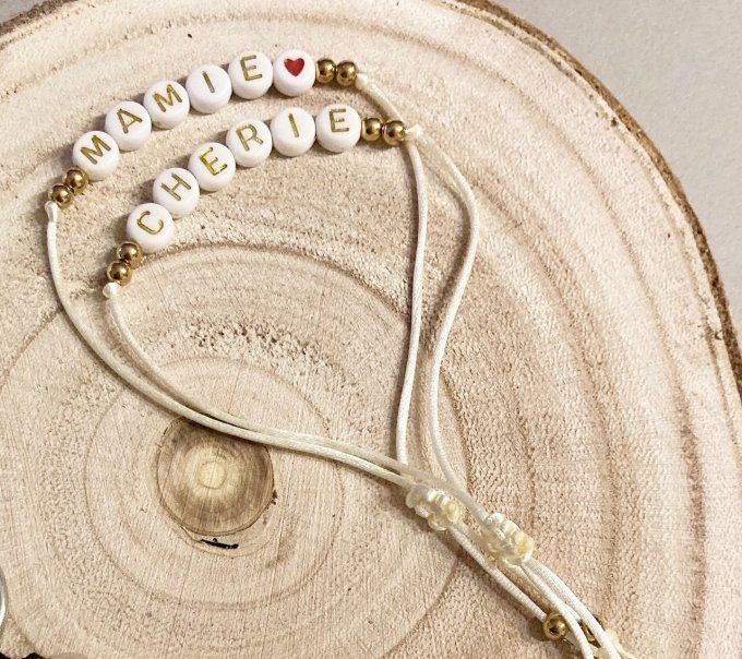 Duo de bracelets « Mamie »